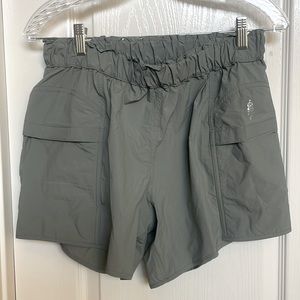 Free people movement windbreaker shorts size small